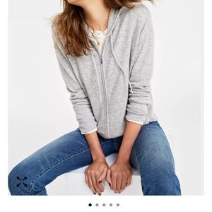 Charter Club Gray Zip-Up Hoodie